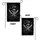 Pirate Skull Cutlass Tricorne Hat Skull Crossbones Compass Rose - Gothic Home Decor Gift Garden Flag - 4