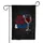 Red Wine & Blue Wine Glass Dollar Sign - Entertaining Home Decor Gift for Wine Lover Garden Flag - 3