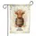 Baby Highland Cow Spring Floral Hello Spring - Rustic Farmhouse Home Decor Gift Garden Flag - 3