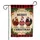 Three Sweater Chickens Santa Hats Christmas - Holiday Gift for Chicken Lover Garden Flag - 3