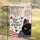 Black Cat Star-Spangled Bow Tie God Bless America - USA 250th Anniversary Garden Flag - 5