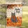Black Cat Fall Foliage Hello Fall - Autumn Home Decor Cat Lover Gift Garden Flag - 5