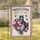 Welcome Tuxedo Cat Daisy Flowers Butterflies - America's 250th Anniversary 1776-2026 Garden Flag - 1