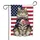 Tabby Cat Patriotic Flag 1776-2026 - America's 250th Anniversary Cat Lover Garden Flag - 3