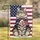 Tabby Cat Patriotic Flag 1776-2026 - America's 250th Anniversary Cat Lover Garden Flag - 1