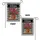 Welcome Geraniums Terracotta Pot Wooden Swing Buffalo Check - Home Decor Gift Garden Flag - 4