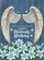 Angel Wings Heavenly Birthday Lilies - Commemorative Sympathy Gift Garden Flag - 6