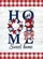HOME Eucalyptus Blossoms Buffalo Check - Farmhouse Home Decor Garden Flag - 6