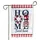 HOME Eucalyptus Blossoms Buffalo Check - Farmhouse Home Decor Garden Flag - 3