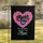 Pink Flowers Blue Butterflies Floral Heart - Mom Heaven Memorial Tribute Garden Flag - 1