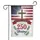 Distressed American Flag Cross 250th Anniversary - One Nation Under God Garden Flag - 3