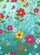 Aqua Blue Floral Garden Butterflies Home Sweet Home - Home Decor Gift Garden Flag - 6