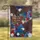 Bald Eagle American Flag Floral - USA 250 Years of Freedom Independence Day Gift for Veterans Garden Flag - 1