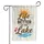 Lake Life Text Sun Birds Water Wood - Rustic Home Decor Gift Garden Flag - 3