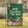 MAKE Gardens NOT WAR Bee Flowers - Home Decor Gift for Gardeners Garden Flag - 1