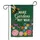 MAKE Gardens NOT WAR Bee Flowers - Home Decor Gift for Gardeners Garden Flag - 3
