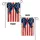 Patriotic Bow Red Stripes 1776-2026 - America's 250th Anniversary Garden Flag - 4