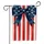 Patriotic Bow Red Stripes 1776-2026 - America's 250th Anniversary Garden Flag - 3