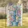 Vintage Blue Water Pump Songbirds Blooming Flowers - Wildlife Home Decor Gift Garden Flag - 1