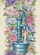 Vintage Blue Water Pump Songbirds Blooming Flowers - Wildlife Home Decor Gift Garden Flag - 6