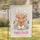 Baby Highland Cow Bunny Ears Pastel Flowers Easter Eggs - Happy Easter Decor Garden Flag - 1