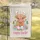 Baby Highland Cow Bunny Ears Pastel Flowers Easter Eggs - Happy Easter Decor Garden Flag - 5