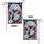 Stained Glass Hummingbird Hibiscus Flowers - Home Decor Gift for Bird Lover Garden Flag - 4