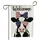 Cow Patriotic Sunglasses Welcome - Independence Day Home Decor Gift for Cow Lover Garden Flag - 3
