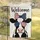 Cow Patriotic Sunglasses Welcome - Independence Day Home Decor Gift for Cow Lover Garden Flag - 5