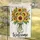 Welcome Sunflowers Mason Jar - Rustic Home Decor Gift Garden Flag - 5