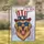 Patriotic Golden Retriever America's 250th Anniversary - Dog Lover Gift Garden Flag - 1