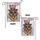 Patriotic Golden Retriever America's 250th Anniversary - Dog Lover Gift Garden Flag - 4