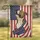 Patriotic Pitbull Dog American Flag Home Decor Gift for Dog Lovers Garden Flag - 1