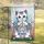 Fluffy Tabby Kitten 'Beware The Cat' Sign Wildflowers - Cat Lover Home Decor Gift Garden Flag - 5