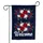 Deep Indigo Blue Hydrangea Lush Botanical Welcome Floral - Home Decor Gift Garden Flag - 3