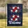 Deep Indigo Blue Hydrangea Lush Botanical Welcome Floral - Home Decor Gift Garden Flag - 1