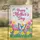 Happy Mother's Day Iridescent Butterfly Spring Garden - Mother's Day Gift for Mom Garden Flag - 1