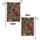 Red Cardinal Rose Wreath Memorial - Remembrance Gift for Loved One Garden Flag - 4