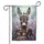 Baby Donkey Daisy Crown Butterflies Barrel Lavender Field - Farmhouse Decor Gift Garden Flag - 3