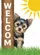 Yorkshire Terrier Puppy Welcome Sign Golden Sun Daisy Flowers Home Decor Gift Garden Flag - 6