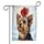 Yorkshire Terrier Cardinal Winter Snow Forest - Home Decor Gift for Dog Lovers Garden Flag - 3