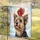 Yorkshire Terrier Cardinal Winter Snow Forest - Home Decor Gift for Dog Lovers Garden Flag - 5