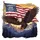 Bald Eagle American Flag Mountain - USA 250th Anniversary (1776-2026) Home Decor Garden Flag - 6