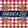 AMERICA 250 Wreath Stars Buffalo Plaid - 1776-2026 Independence Day Garden Flag - 6