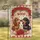 Dachshund Puppies BOOP Red Roses Hearts Gingham - Dog Lover Home Decor Gift Garden Flag - 1