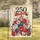 Patriotic Floral 250th Anniversary - America's Independence Day Gift Garden Flag - 1