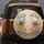 Symmetrical Tulip Golden Leaf Pearl Floral Arrangement Luxury Vehicle Decor Spare Tire Cover - 5
