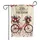 Patriotic Red Bicycle 250 Years of Freedom - USA 250th Anniversary Independence Day Garden Flag - 3