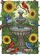Birdbath Songbirds Sunflowers Garden - Wildlife Lover Home Decor Gift Garden Flag - 6