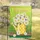 Yellow Polka Dot Watering Can White Daisies Rustic Wood Welcome - Everyday Home Decor Accent Garden Flag - 5